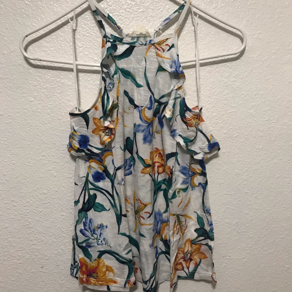 Aeropostale ruffle tank